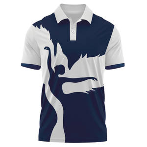 Polo de ajuste personalizado para hombre, uniforme elegante de tela de algodón ligero para uso en oficina o evento - Product Image 5