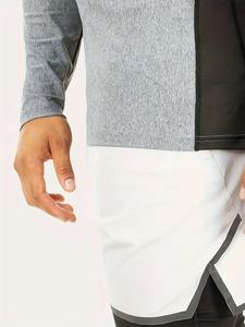 Men's Comfortable Breathable Compression Casual Gym Fitness Short Sleeve Workout <b>Shirt</b> Cool Dry Undershirts Sustainable Sport T - Product Image 3