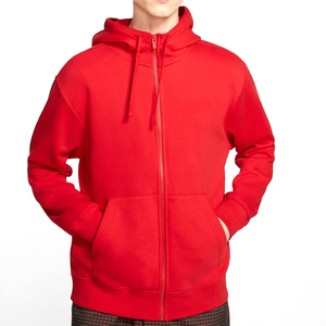 Sudadera con capucha de Terry francés funcional para hombre con cremallera personalizada - Product Image 5