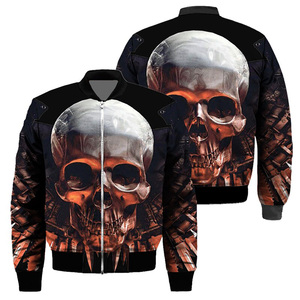 Vestes de printemps et d'hiver pour hommes, manteau en laine, Bomber de base-ball - Product Image 3