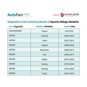 Clips de garniture de porte pour Volkswagen, Skoda, Audi, Cupra - 100 pièces - Product Image 6