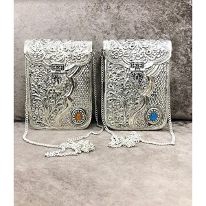 Beautiful Luxury <b>Wedding</b> Brass Tassel Pearl Casual Fashion <b>Clutch</b> Purse Chains High Quality Women Bridal Party Wear Stone Made - Product Image 2