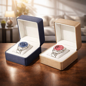 OEM ODM Premium <strong>Watch</strong> Box <strong>Watch</strong> Box Premium Leather <strong>Watch</strong> Display Packaging Case for Retail Gift Promotion Wholesale - Product Image 1