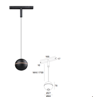 Lampe suspendue ronde à LED minimaliste, luminaire suspendu moderne pour salle à manger, lustres, luminaires suspendus au plafond