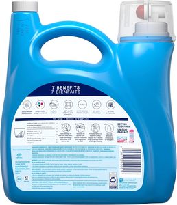 Adoucissant textile liquide Downy, April Fresh 2-en-1 Fraîcheur & Douceur, 140 fl oz, 190 lavages, Conditionneur textile pour fraîcheur et douceur - Product Image 5