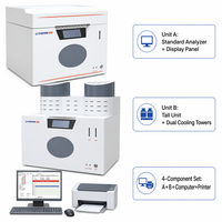 YX-GYFX7707 Analyseur automatique de proximité pour la teneur en eau, la cendre, les volatiles et le carbone fixe du charbon ASTM D3172 0,5-1,2 g 36 échantillons 1 ° Précision C