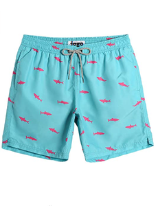 Maillot de bain en maille, sexy, séchage rapide, pour hommes, short de plage, avec doublure, élastique, 100% Polyester, importé - Product Image 2