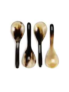 Custom Classic Home Decor Horn Spoon Sustainable <b>Natural</b> Water Buffalo Horn Unique Craft India Featured Product <b>Natural</b> <b>Crafts</b> - Product Image 2