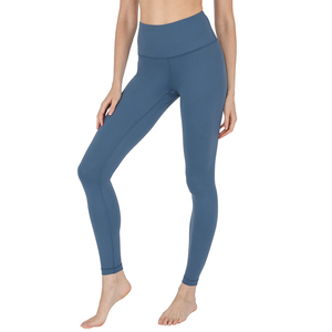Leggings pour femmes en gros avec logo personnalisé, doux, respirants, taille haute, vêtements de tous les jours pour filles, pantalons serrés, prix bas - Product Image 1
