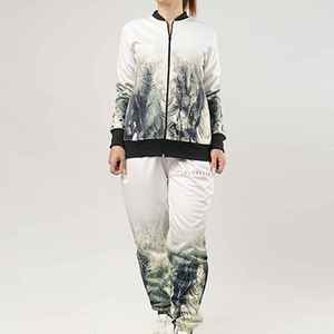 Chándal deportivo ajustado personalizado para mujer, nuevo diseño, ropa de gimnasio ecológica para invierno, chándal de talla grande - Product Image 4