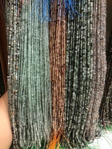 Cuentas de piedra para hacer joyas hechas a mano, 2mm, 3mm, 4mm, 5mm, todas las piedras preciosas naturales, tamaño personalizable para pulseras, collares, todas las joyas - Product Image 6