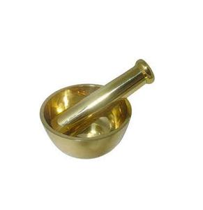 ครกทองเหลืองแท้และสากหินแกรนิตธรรมชาติ - Product Image 4