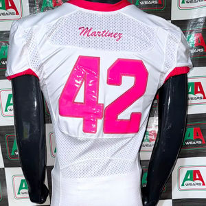 เสื้อเจอร์ซีย์แฟนฟุตบอลอเมริกันเสื้อผ้าทอลายทแยงปักลายทแยงผลิตภัณฑ์จากโรงงานผลิตตามสั่ง - Product Image 1