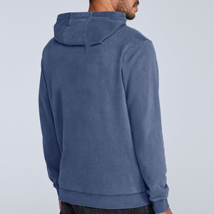 Haute Qualité 220 GSM Coton Épais Blanc Plaine Surdimensionné Hoodies Unisexe Logo Personnalisé Hommes Polaire Boxy Hoodie - Product Image 2