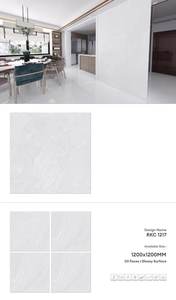 Carreaux muraux en porcelaine brillante 1200x1200 | Carreaux de sol haut de gamme grand format 120x120 | Collection d'exportation moderne et élégante et durable - Product Image 5