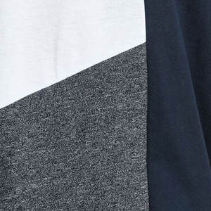 Gran oferta de camiseta transpirable de secado rápido para hombre, diseño personalizado, tela de punto de fibra de algodón/bambú, patrón sólido para adultos - Product Image 5