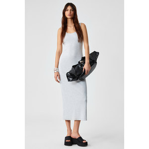 ETHIQUET SOFUTEY Robe slim sans manches à col rond et jambes larges pour femme - Product Image 3