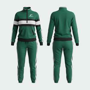 Sudadera con capucha y cremallera para mujer, chándales deportivos para mujer, servicio OEM ODM, pantalón deportivo 2026 - Product Image 4