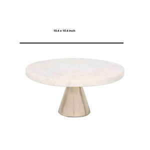 Présentoir à gâteau en métal Taille personnalisée Support en cuivre Présentoir à gâteau Dessert Support pour fête de mariage Design personnalisé et métal également - Product Image 1