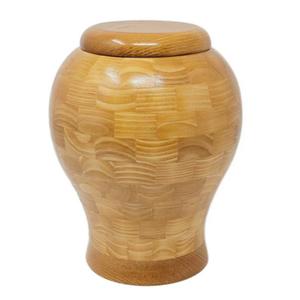 Diseño natural de madera Proveedor al por mayor Urna de cremación Precios bajos Hermosas urnas de cremación simbólicas de la India - Product Image 6