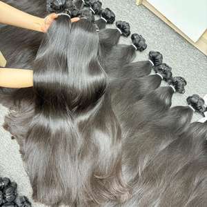 ผมตรงธรรมชาติสำหรับต่อผมจากผมมนุษย์ - Product Image 4