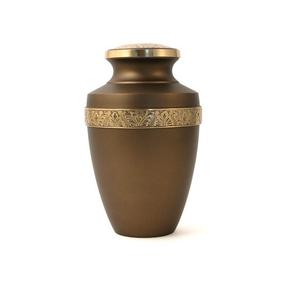 Urnas de cremación al por mayor de tendencia caliente Urnas funerarias de aluminio y metal de estilo europeo Tamaño personalizado Forma Color - Product Image 2