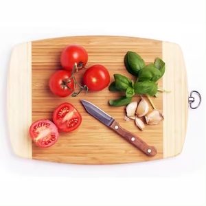 Planche à découper en bois naturel la plus vendue, planche à découper de couleur brune pour légumes, pain et fromage - Product Image 3
