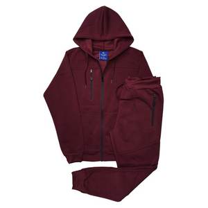 ชุดวิ่งขนแกะสำหรับผู้ชายชุดวอร์มด้านบนและด้านล่าง - Product Image 4