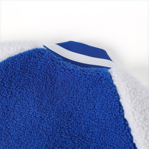 Veste bomber Zeta Sherpa Premium, broderie personnalisée, imperméable, réversible, doublure en satin Sherpa confortable, style universitaire printemps - Product Image 4