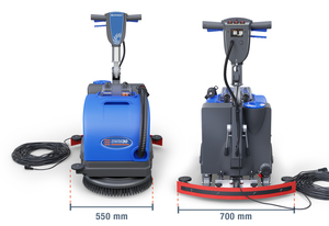 Nettoyeur-sécheur de qualité supérieure SWM30, 1 200 m/h, diamètre de brosse 430 mm, WipeKet - Product Image 3