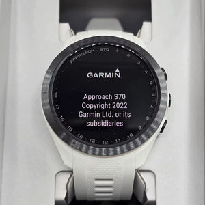 Nueva llegada de la mejor calidad Garminss Approachh S70 Premium GPS Golf Smartwatch-Blanco (010-02746-00) - Product Image 1