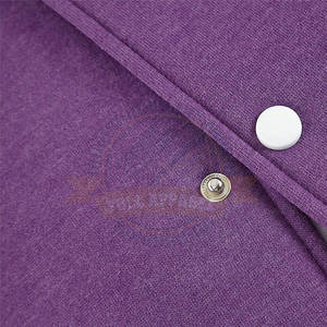 Blouson universitaire classique respirant pour homme, style urbain, 100 % coton, col montant, service OEM, couleurs personnalisées, vente en gros - Product Image 6