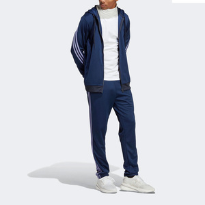 Conjunto Deportivo MESS SPORTS de Dos Piezas con Rayas y Manga Larga para Hombre - 100% Poliéster Transpirable y Ligero para Verano - Product Image 3