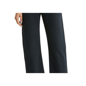 Pantaloni Nili Lotan Tomboy a Vita Alta in Cotone Elasticizzato, Taglia 6, in Tessuto Oxford Traspirante, Gamba Larga, Casual per Primavera, Blu Scuro Stropicciato - Product Image 3