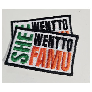 Florida A&M <b>University</b> FAMU Embroidery Patch - Product Image 1