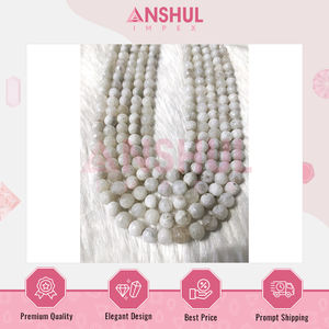 Pierre de lune arc-en-ciel blanche de qualité supérieure hautement utilisée pierres précieuses flashy à facettes brins de perles de 8mm pour l'énergie féminine et l'intuition - Product Image 6