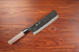 Juego de Cuchillos de Cocina Tosa-uchihamono Nakiri, Hoja de Acero al Carbono Duradera, Ecológico, Ambidiestro, con Mango de Madera, Cuchillo de Cocina Afilado - Product Image 4