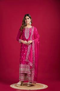Fournisseur indien de vêtements pakistanais Salwar Kameez ensemble de costumes pour fête de mariage et occasions festives à vendre au meilleur prix - Product Image 3