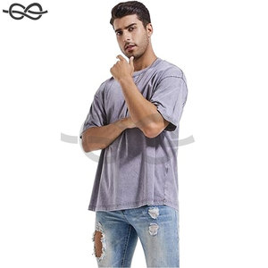 Camisetas de verano de algodón pesado de gran tamaño para hombre, camiseta informal holgada Vintage de manga corta, camisetas Unisex cómodas y elegantes - Product Image 3