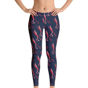 Coiffeur Leggings pour femmes de haute qualité doux léger extensible personnalisable couleur et taille utilisation en salon - Product Image 1