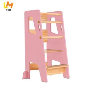 Montessori <span class=keywords><strong>หอ</strong></span>การเรียนรู้ของ<span class=keywords><strong>เด็ก</strong></span>เก้าอี้ไม้ปรับระดับความสูงได้หอการเรียนรู้ของเด็กทารกสำหรับเด็กเด็กผู้ชายเด็กผู้หญิง - Product Image 1