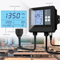 Controlador y Regulador de CO2 de Alta Rentabilidad con Temporizador y Control de Velocidad del Ventilador para Sistemas de Cultivo Hidropónico