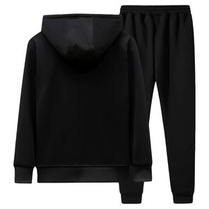 2025 nouveau survêtement uni de meilleure qualité en gros avec 100% coton disponible avec plusieurs couleurs prix bon marché survêtement pour hommes - Product Image 4