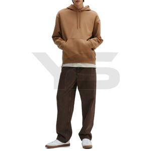 Vente en gros de sweat à capuche pour hommes en coton lourd pull de luxe surdimensionné de haute qualité avec impression bouffée de motifs personnalisés en relief 3D - Product Image 2