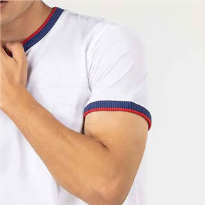 OEM Logo personnalisé pour hommes 100% coton à manches courtes T-shirts à séchage rapide Tarif de gros 2025 - Product Image 5