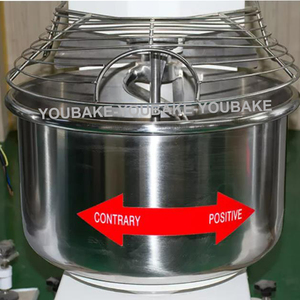 Máy trộn bột xoắn ốc tốc độ kép, có thể đảo chiều, dung tích 50kg, dùng làm bánh pizza, làm bánh mì - Product Image 3