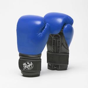 ถุงมือหนังมวยไทยแบบมืออาชีพขนาด8ออนซ์12ออนซ์16ออนซ์สำหรับใช้เล่นกีฬา - Product Image 1