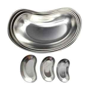 Customize Multi-Purpose <b>Stainless</b> <b>Steel</b> Kidney-Shaped Tray Surgical Instruments <b>Bowl</b> Kidney Tray Basin Tray for Medical Surgical - Product Image 4