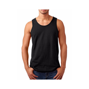 Nuevo diseño, precio bajo, peso pesado, grueso y tamaño grande, algodón blanco, camisetas sin mangas deportivas con estampado personalizado para hombres de Bangladesh - Product Image 5