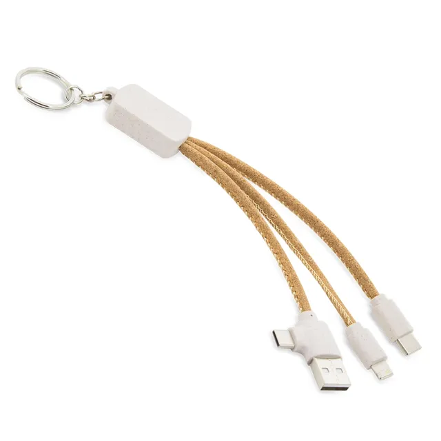 Personalized Marlborough Charging Keychain Custom USB Promotional Gadgets Cables